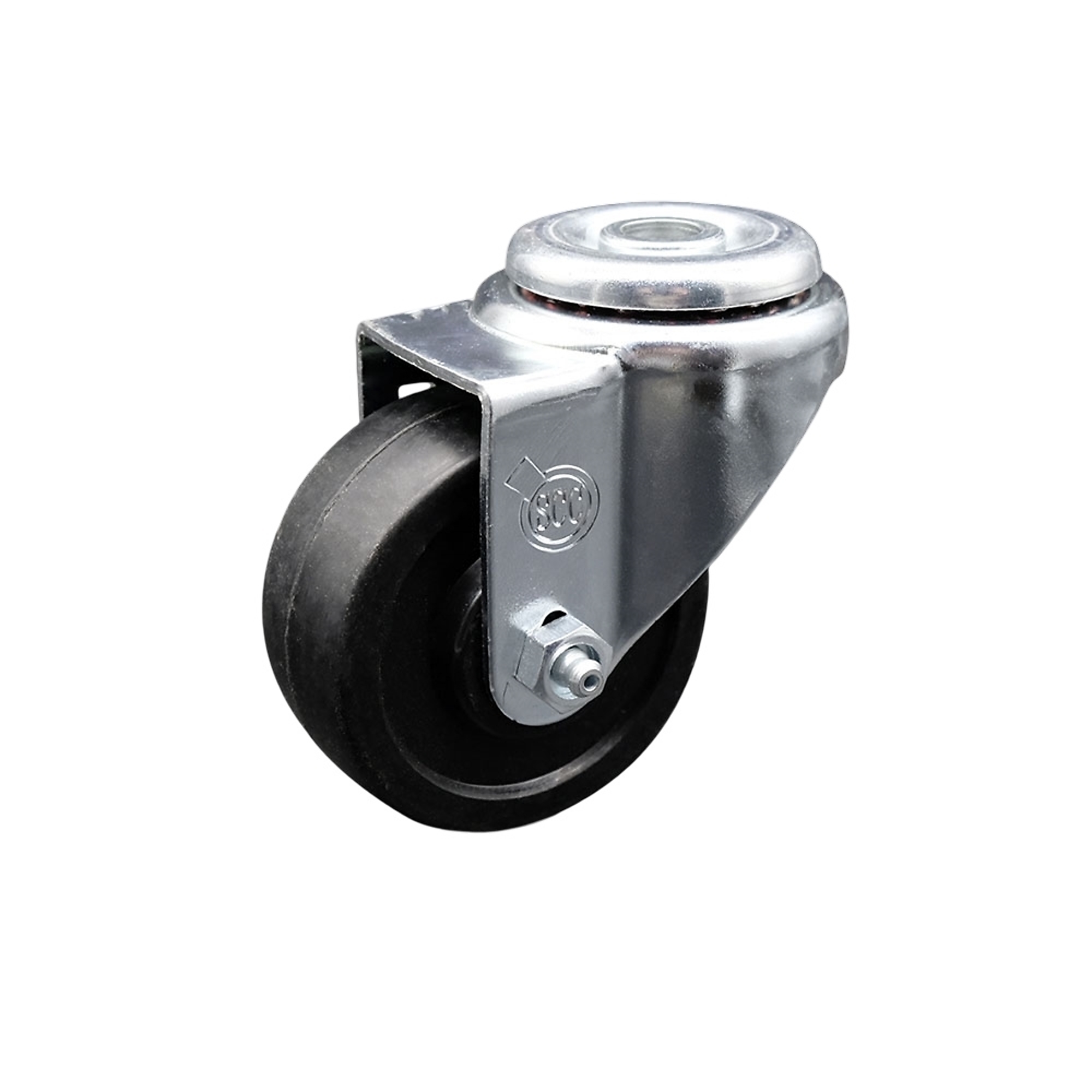 Service Caster, 3 1/2in. x 1 1/4in. Stem Caster, Wheel Diameter 3.5 in, Caster Type Swivel, Package (qty.) 1, Model# SCC-BH20S3514-SRS